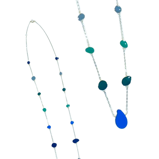 Long Water Collection Necklace