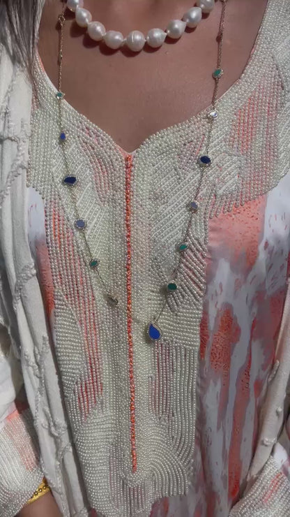 Long Water Collection Necklace